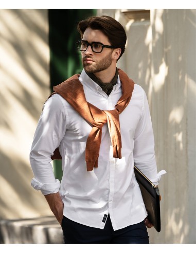 NIM-ROSF-M-Rochester à coupe ajustée - chemise Oxford classique